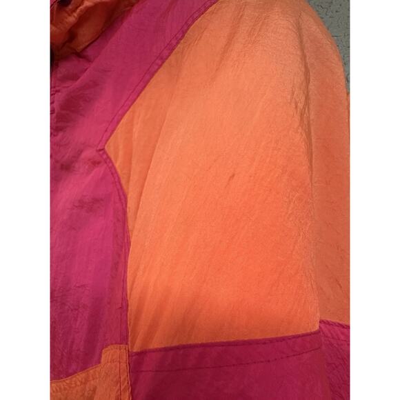 Vintage East West Ski Jacket Medium Panda Group Bright Neon Color Block Snow - Picture 5 of 14